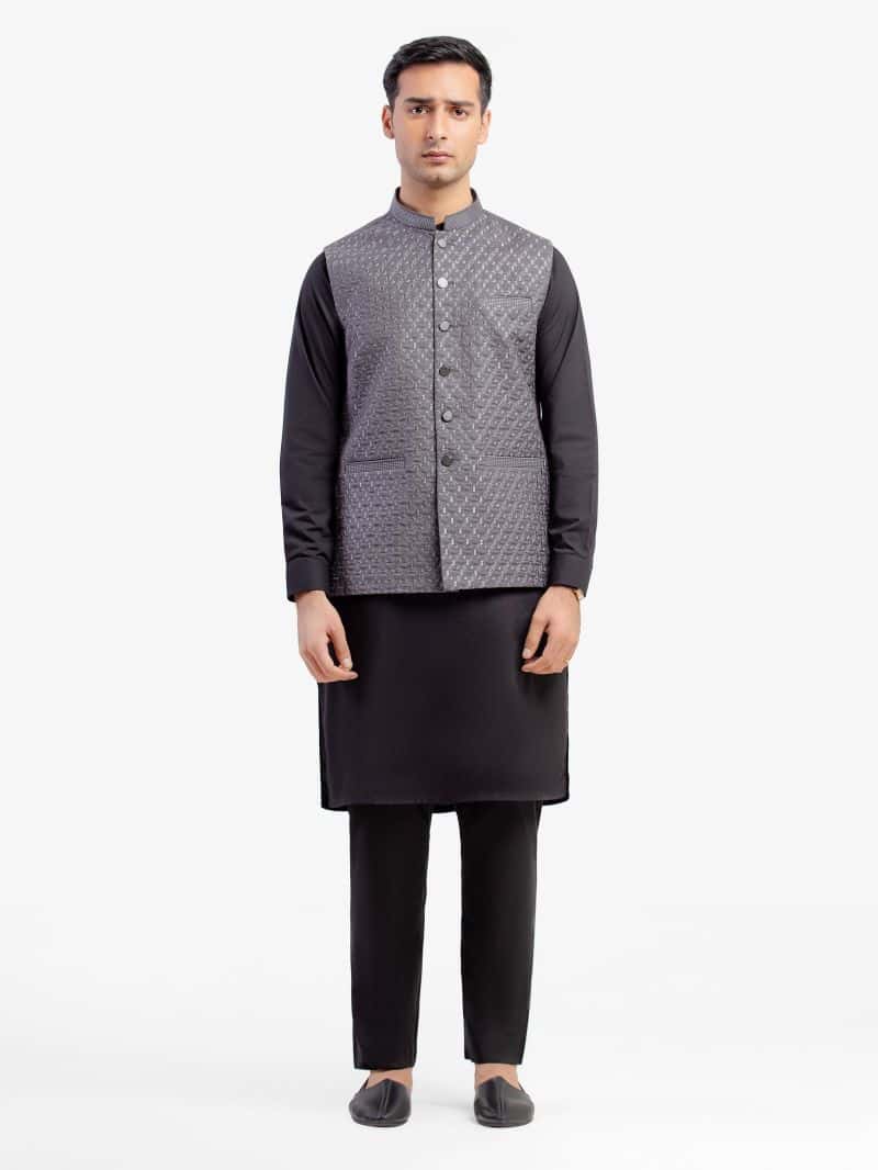 Embroidered Waistcoat - EMTWC5-35964 - alternate view
