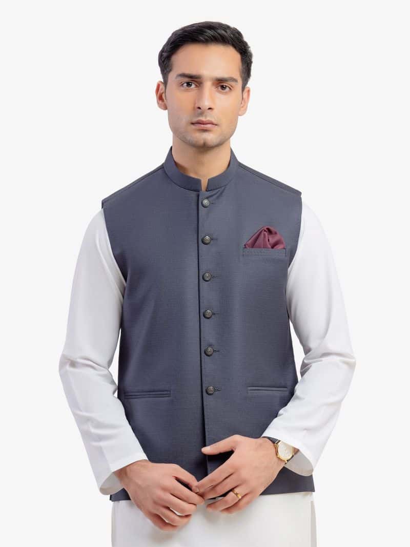 Embroidered Waistcoat - EMTWC5-35963