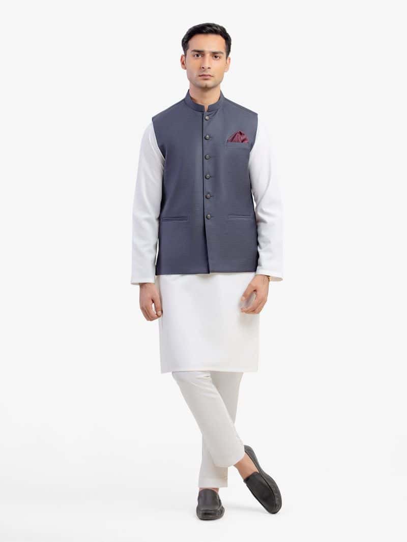 Embroidered Waistcoat - EMTWC5-35963 - alternate view