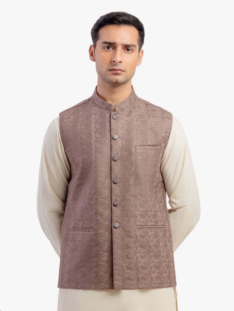 Embroidered Waistcoat - EMTWC5-35960