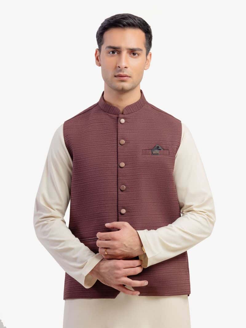 Jacquard Waistcoat - EMTWC5-35955