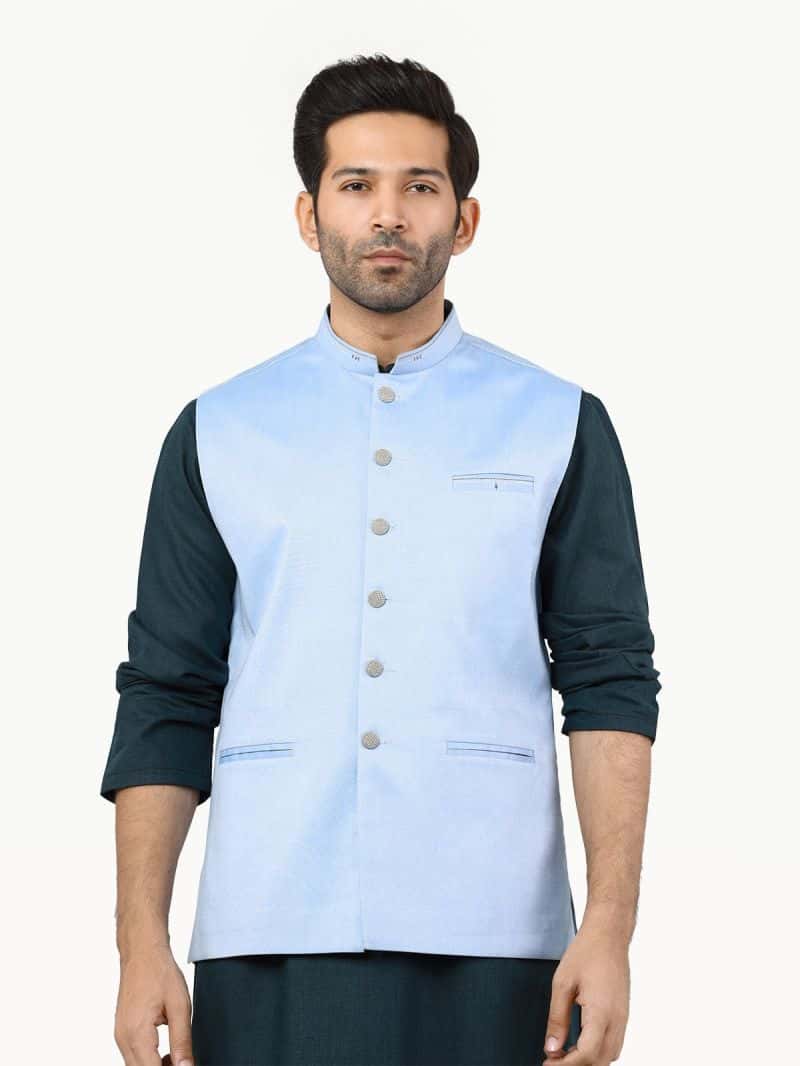 Cotton Waistcoat - EMTWC22-35818 - alternate view