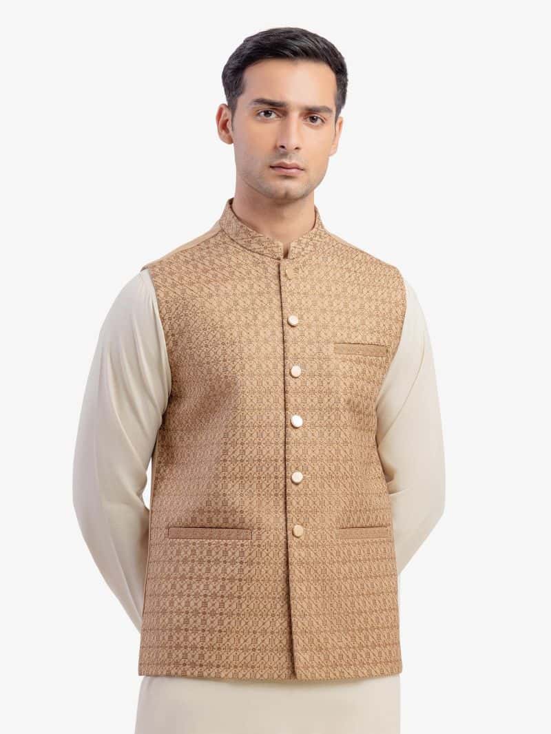 Embroidered Waistcoat - EMTWC5-35966