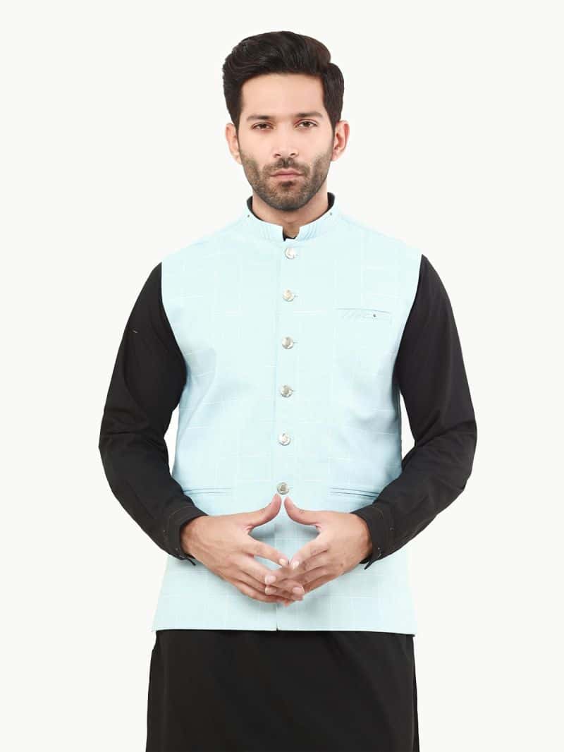 Cotton Waistcoat - EMTWC22-35809 - alternate view