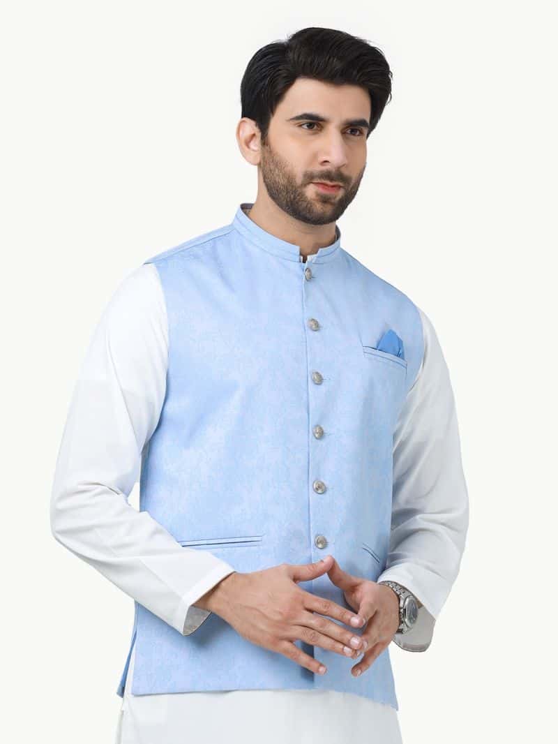 Cotton Waistcoat - EMTWC22-35819 - alternate view