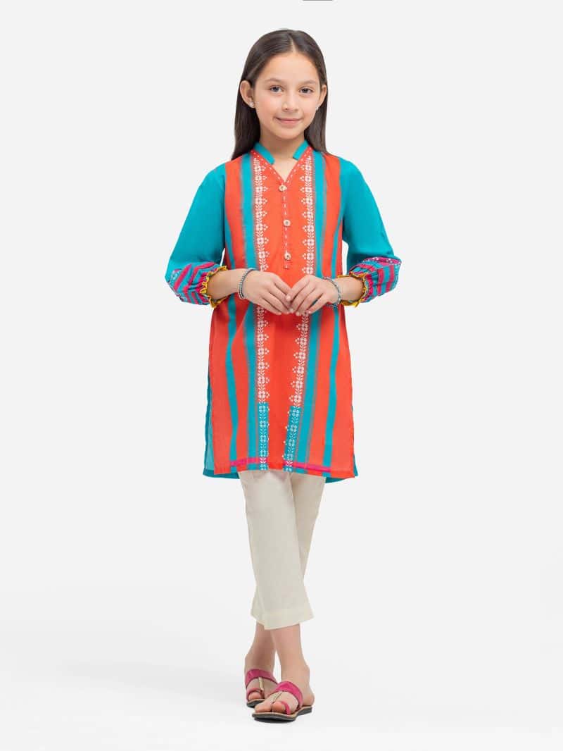 Printed Cambric Shirt - EGTKP24-70762S