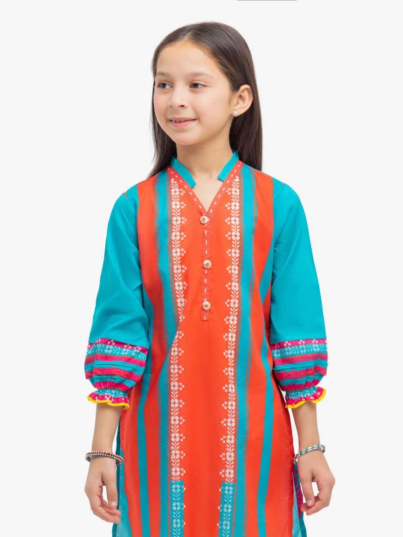 Printed Cambric Shirt - EGTKP24-70762S - alternate view