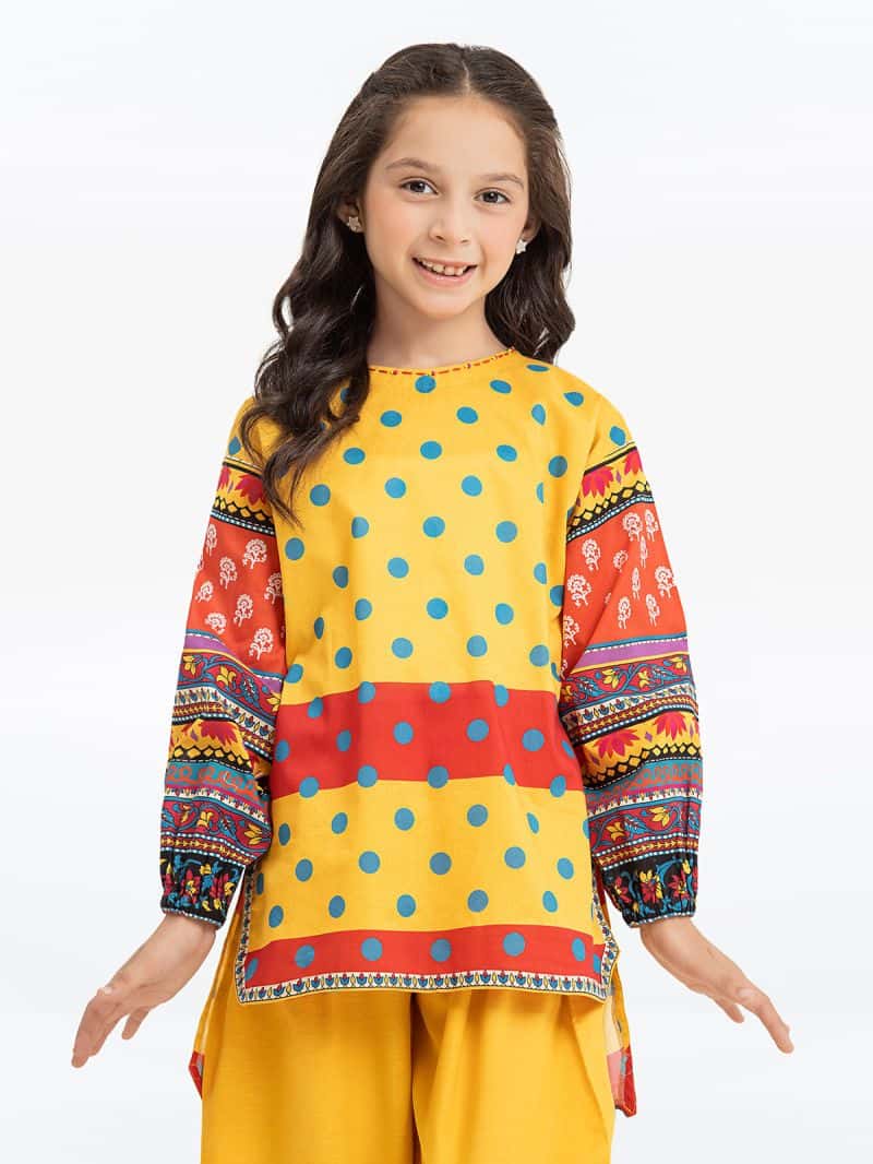 Printed Lawn Co-Ord Set - EGTKP24-70360ST - alternate view