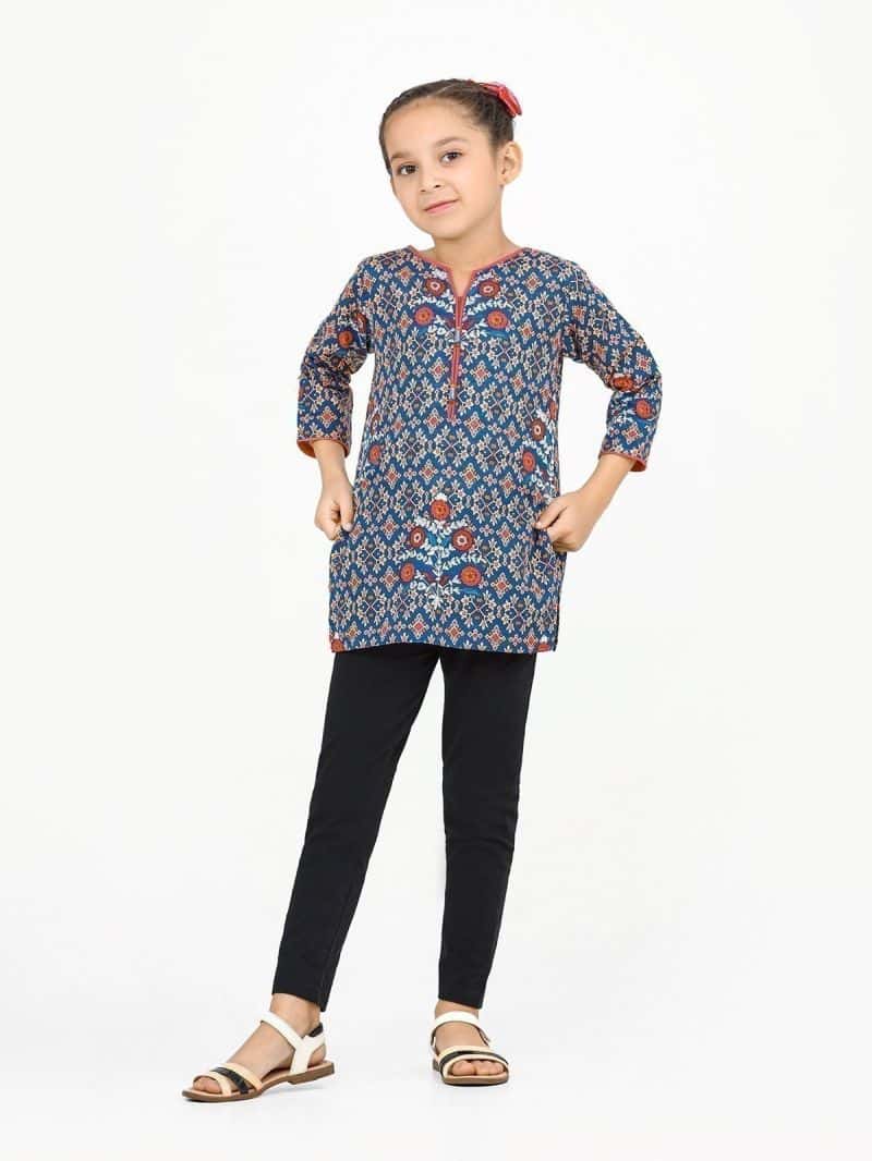 Printed Khaddar Shirt - EGTKP22-70512