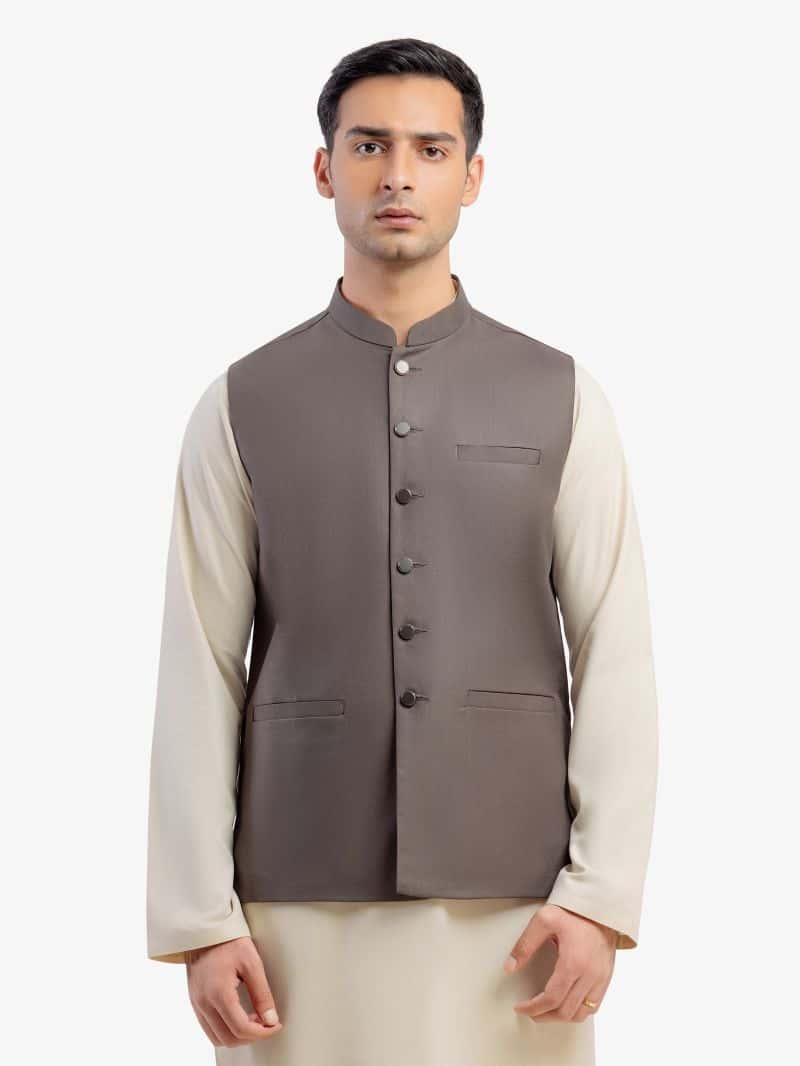 Plain Waistcoat - EMTWCP5-35973