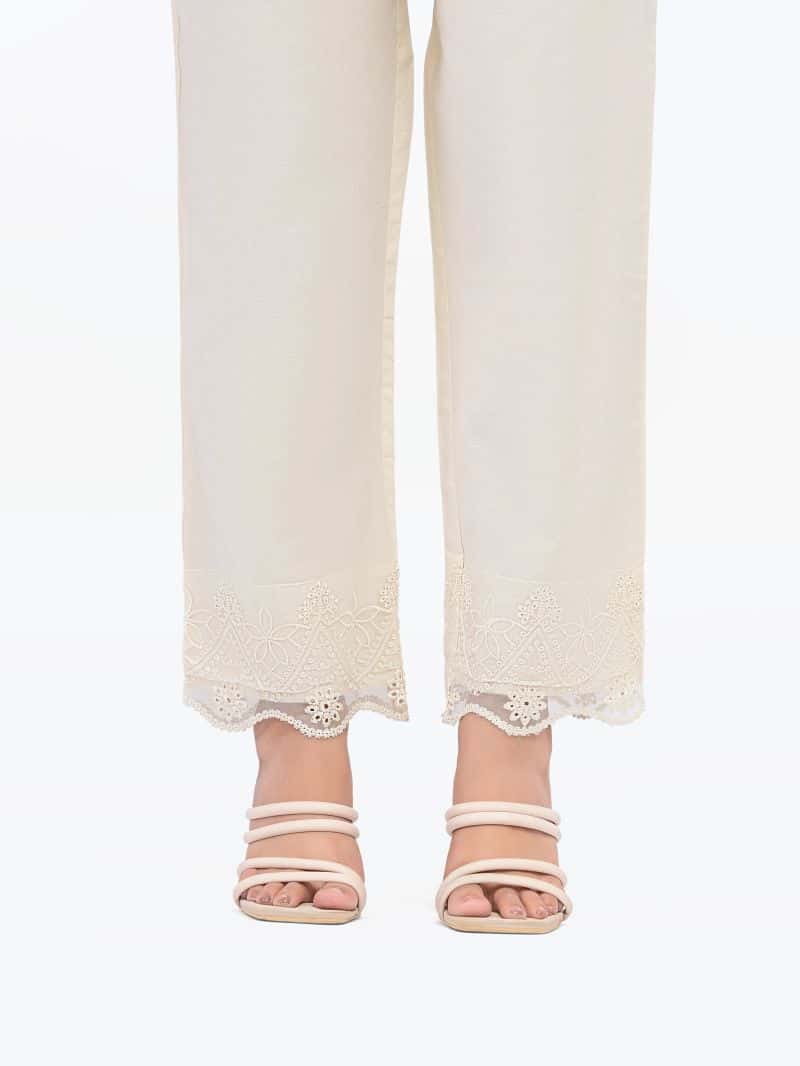 Embroidered Cambric Trouser
