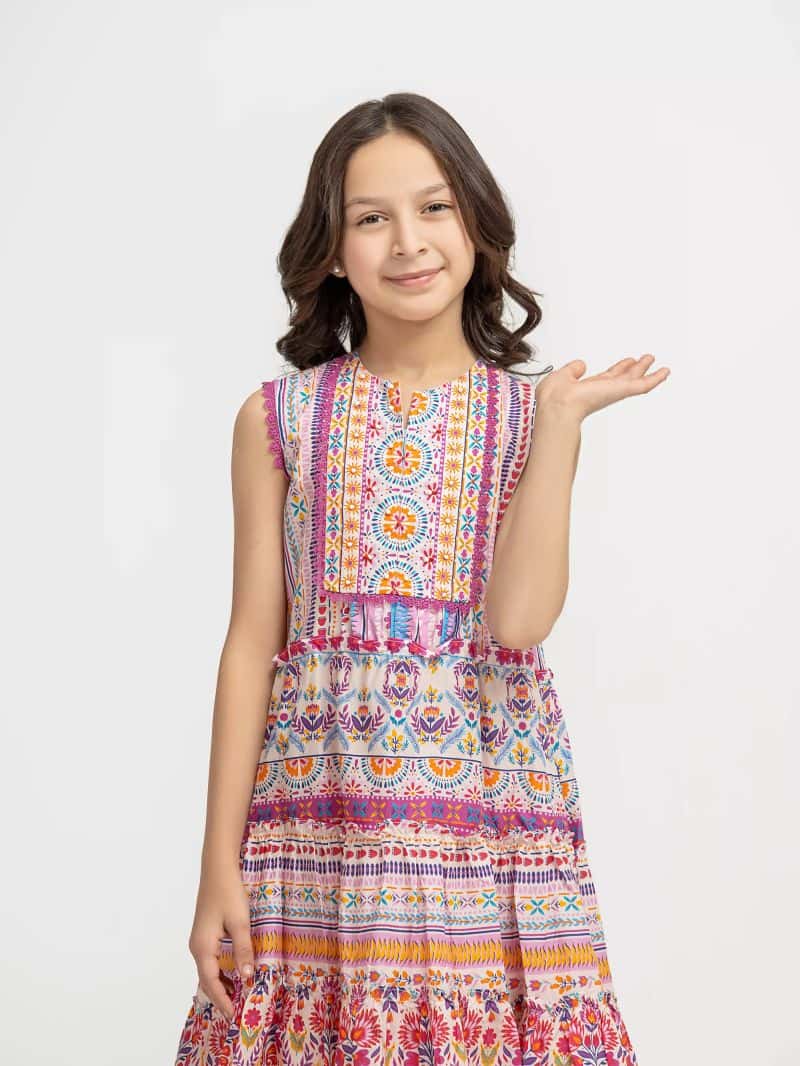 Printed Lawn Co-Ord Set - alternate view