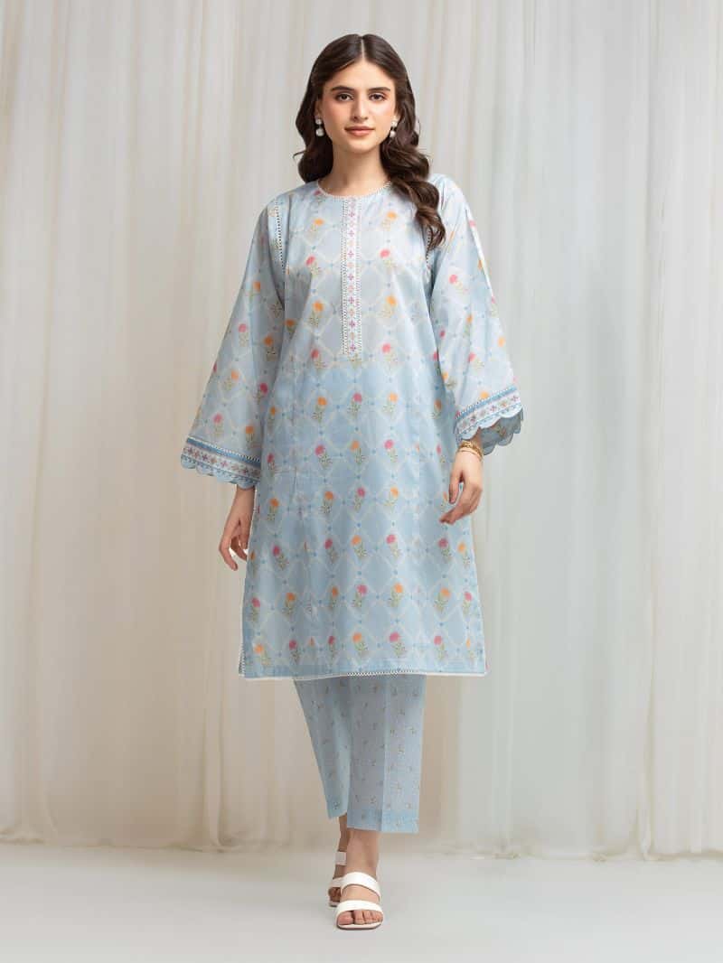 Printed Lawn Shirt Trouser