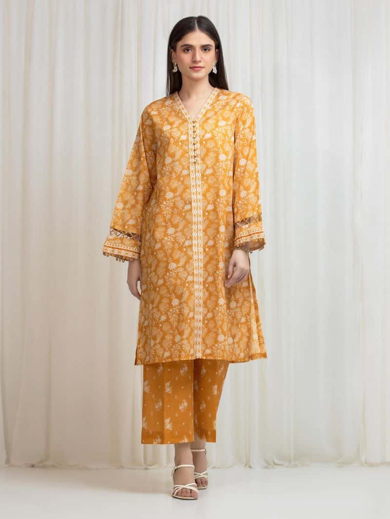 Printed Lawn Shirt Trouser