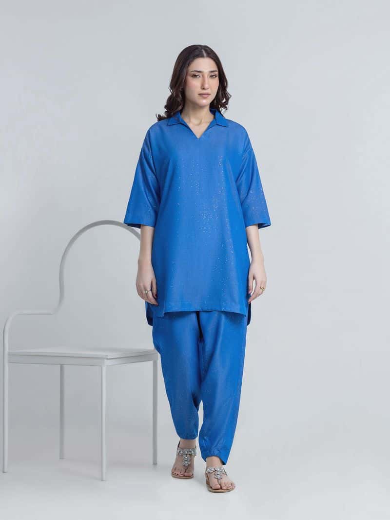 Solid Viscose Co-Ord Set