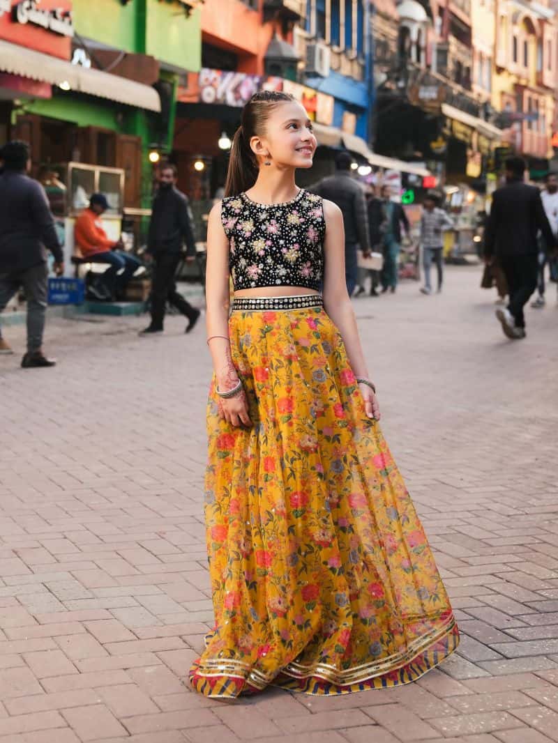 Embroidered Organza Lehenga Suit - EGTPLEP5-50054CL