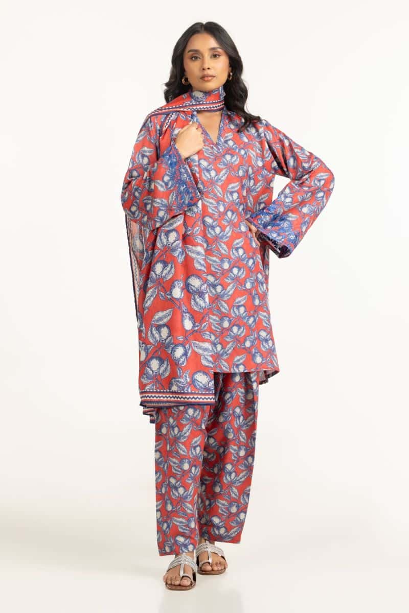 Textured Dobby Printed Shirt