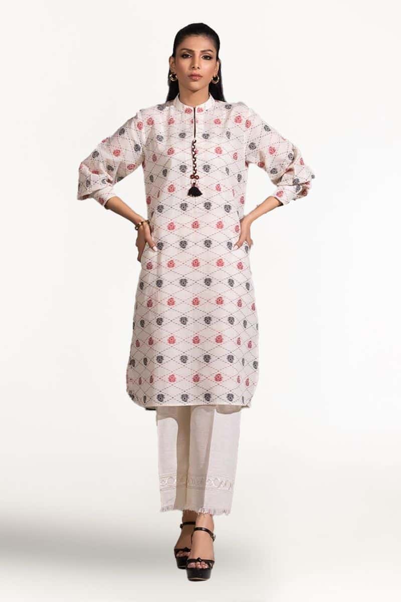 Jacquard Embellished Shirt
