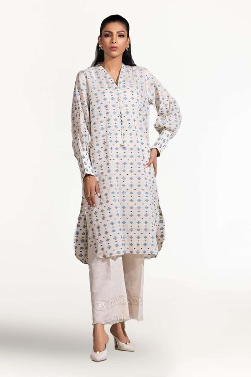 Jacquard Embellished Shirt