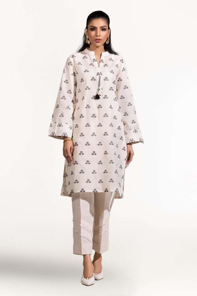 Jacquard Embellished Shirt