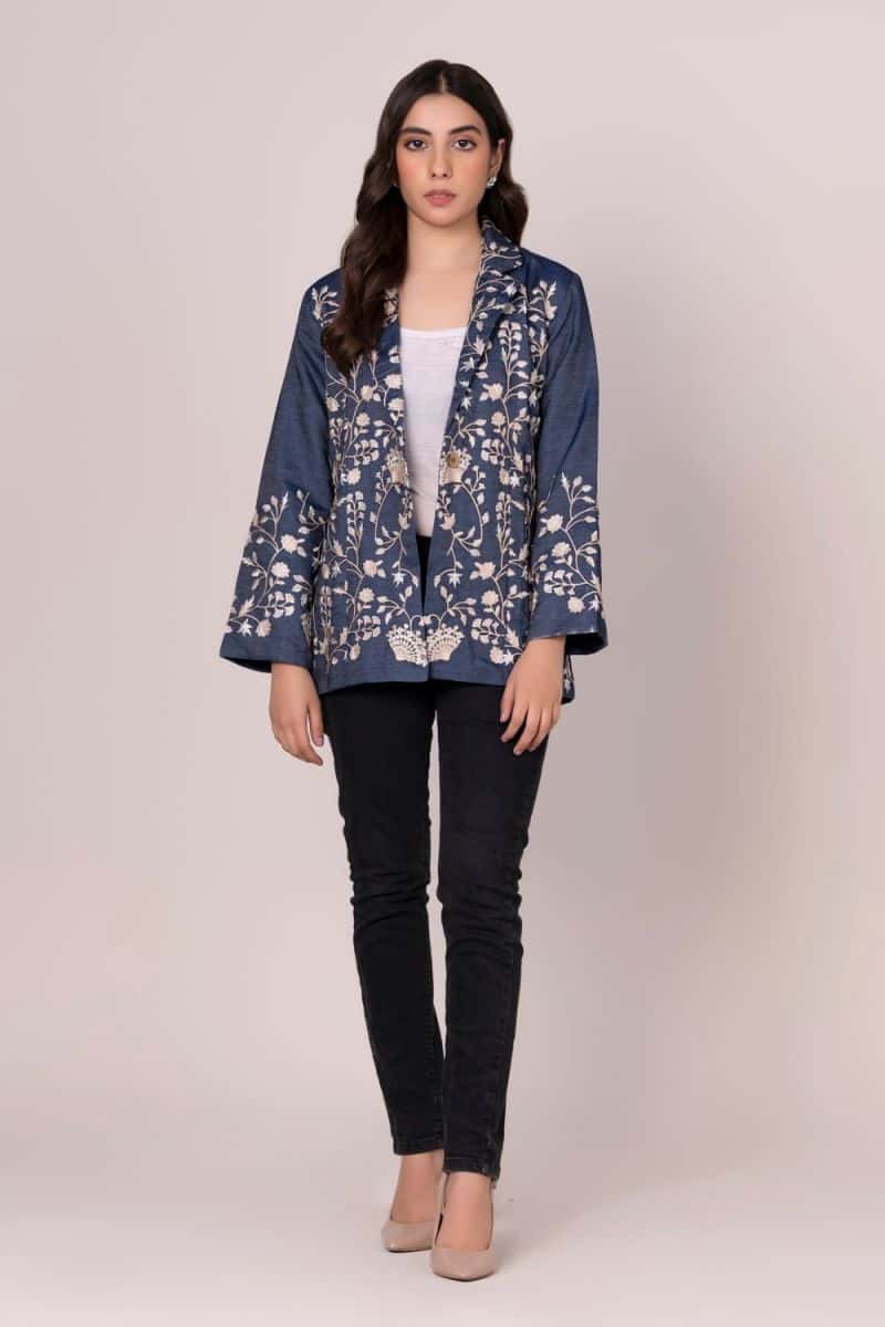 Studio Collection Embroidered Jacket - alternate view