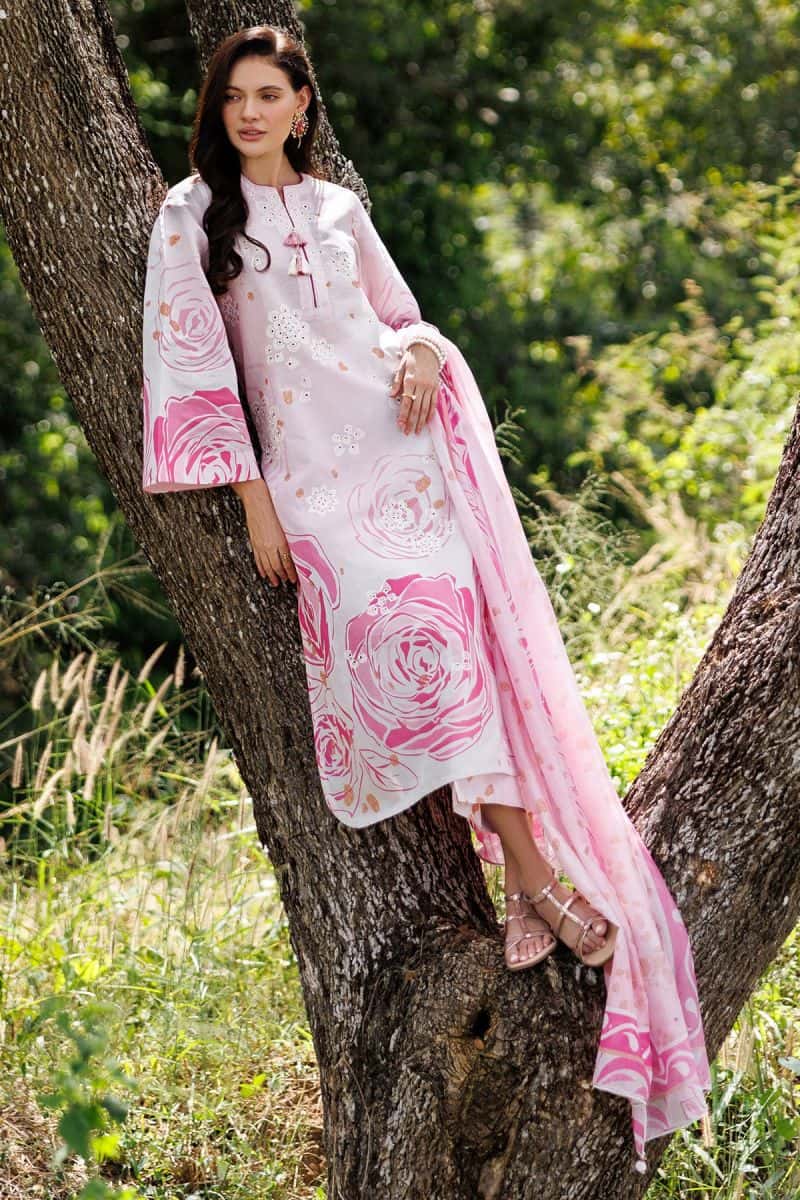 EMBROIDERED LAWN RTW-9296 - alternate view