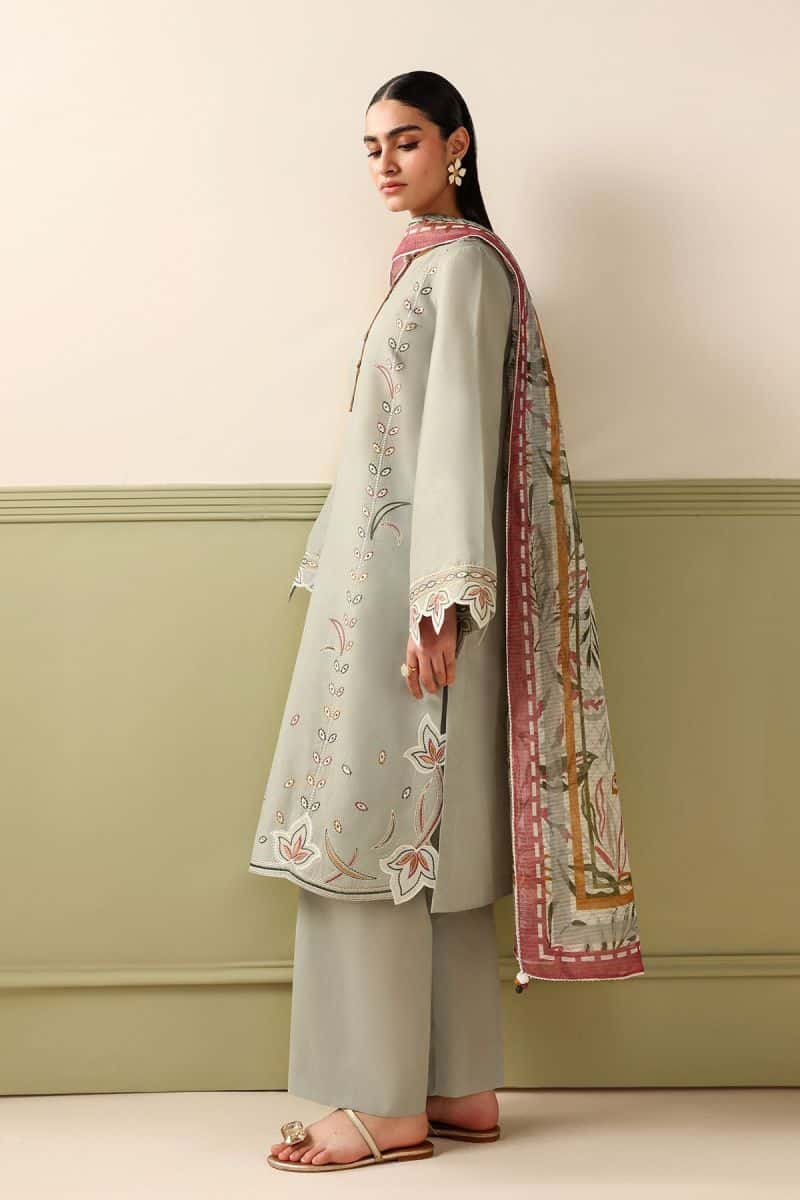 EMBROIDERED LAWN RTW-9355 - alternate view