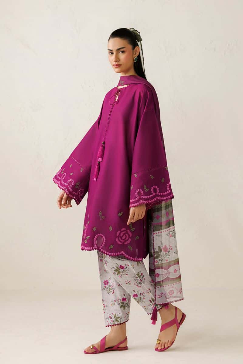 EMBROIDERED LAWN USE-9391 - alternate view