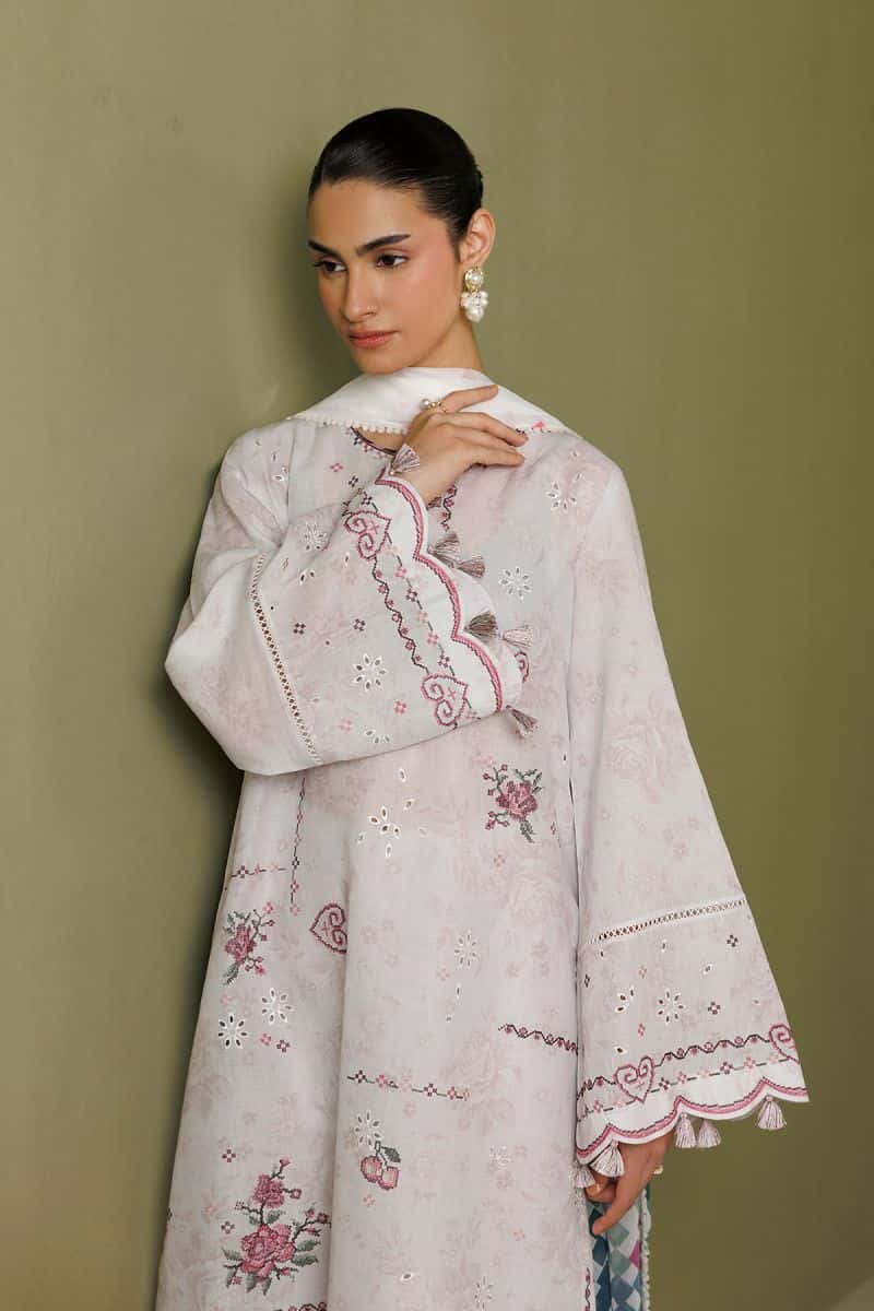 EMBROIDERED LAWN USE-9387