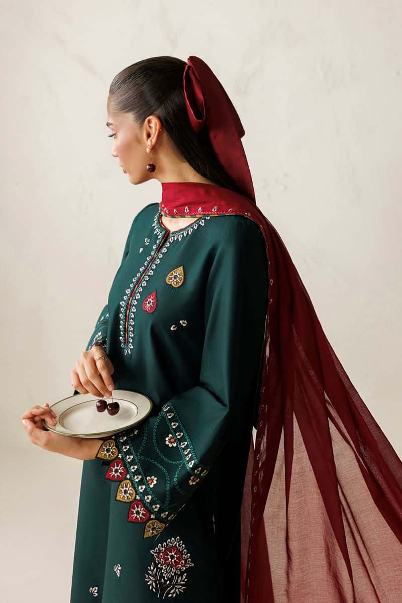 EMBROIDERED LAWN USE-9395 - alternate view