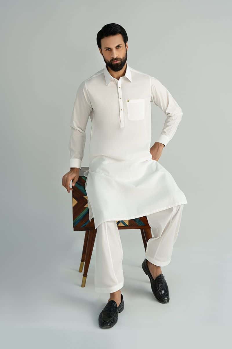 2 Piece Cotton Suit - alternate view
