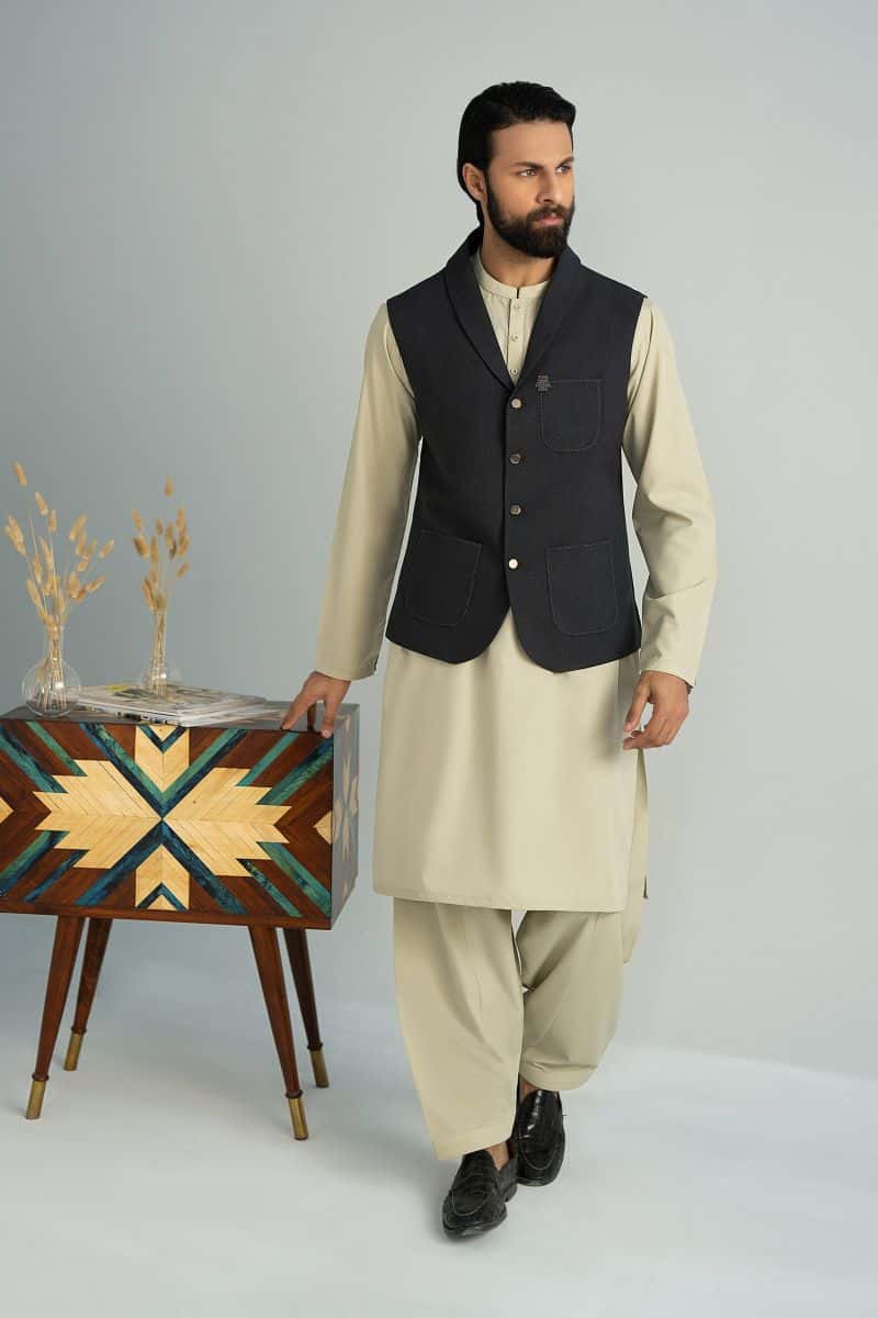 Blended Midnight Waistcoat