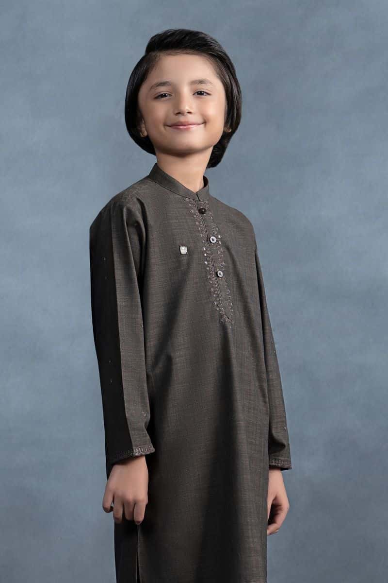 2 Piece Blemded Khaddar Suit - alternate view