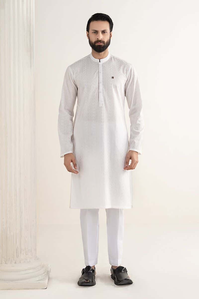 Embroidered Lawn Kurta