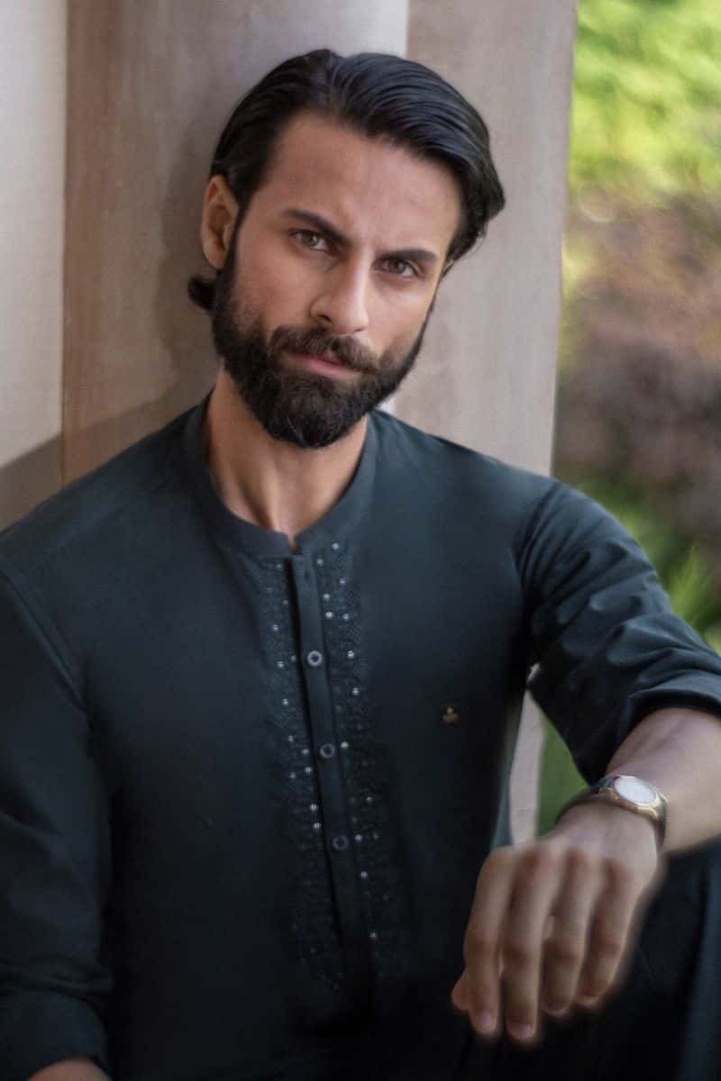 2 Piece Blended Khaddar Suit - alternate view