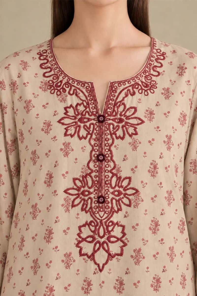 2-PIECE - PRINTED CAMBRIC SUIT - alternate view