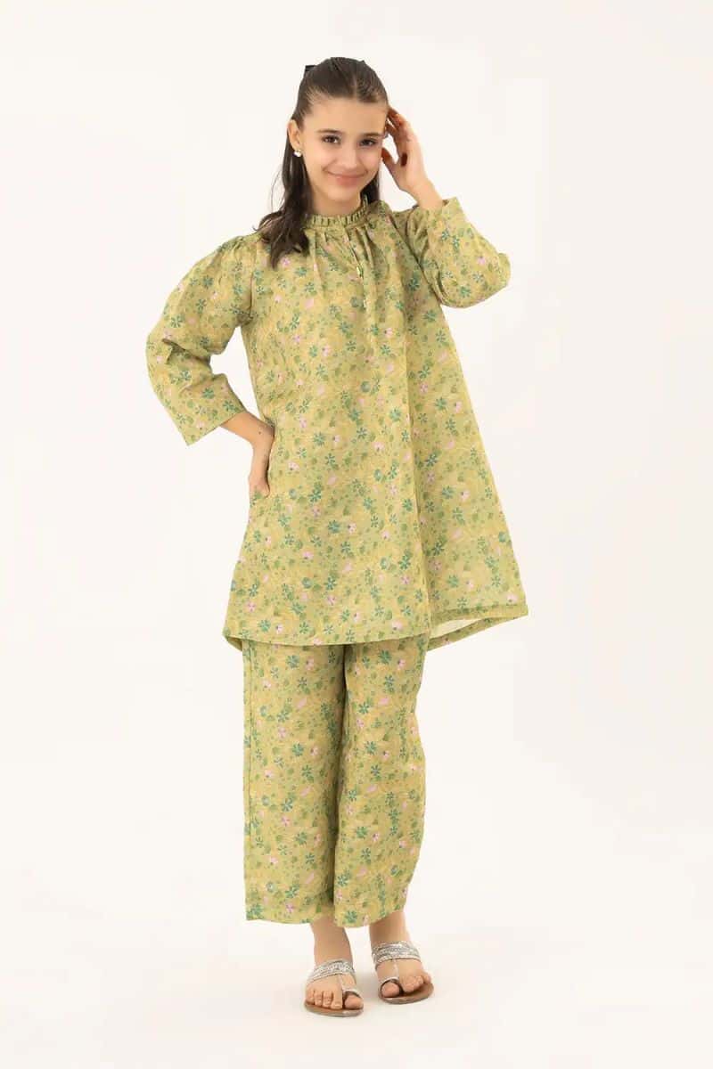2 Piece - Printed Texture Suit