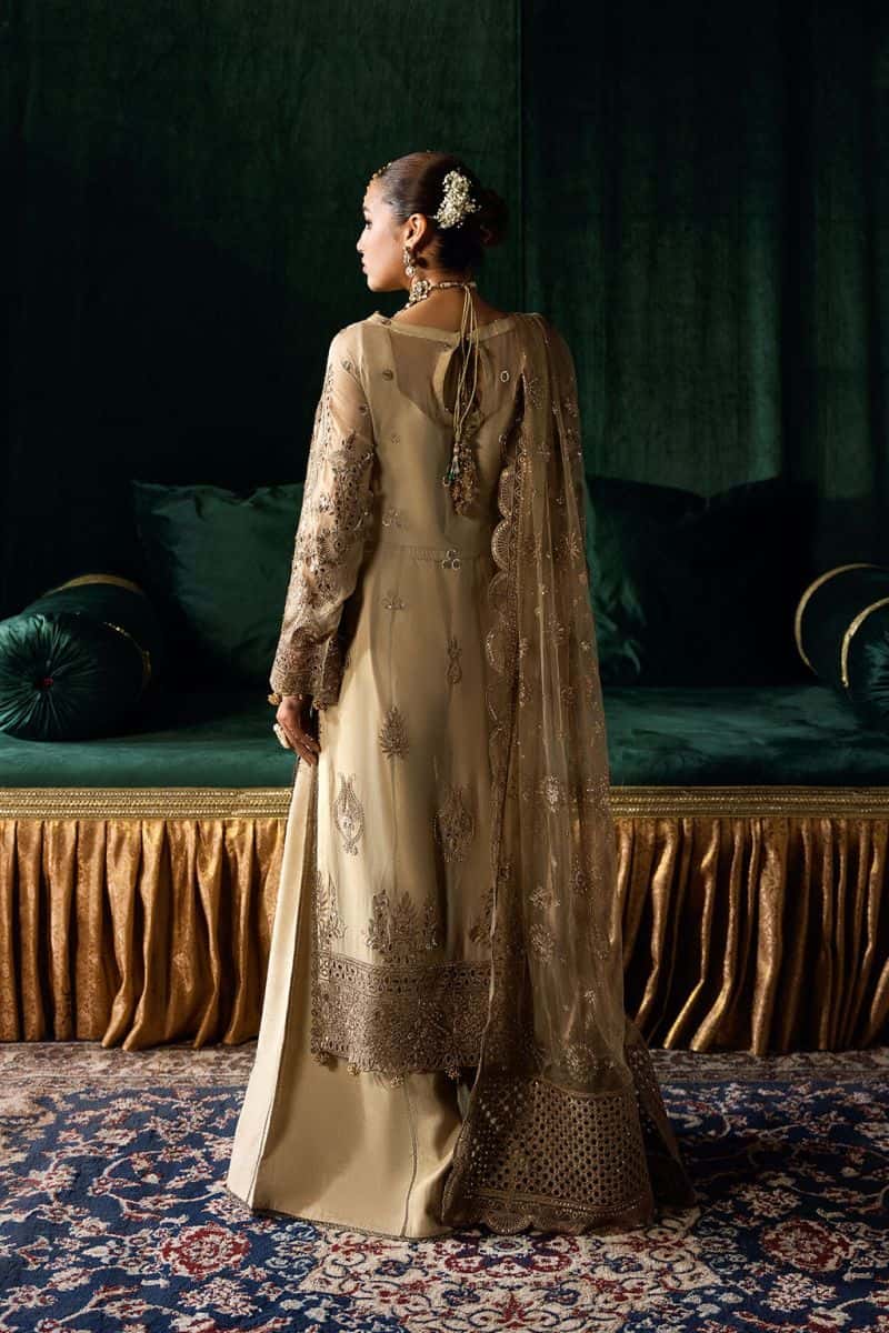 Embroidered Chiffon Unstitched Suit - alternate view