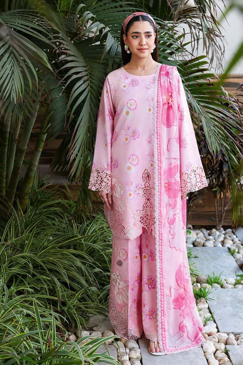 Embroidered Lawn Unstitched Suit