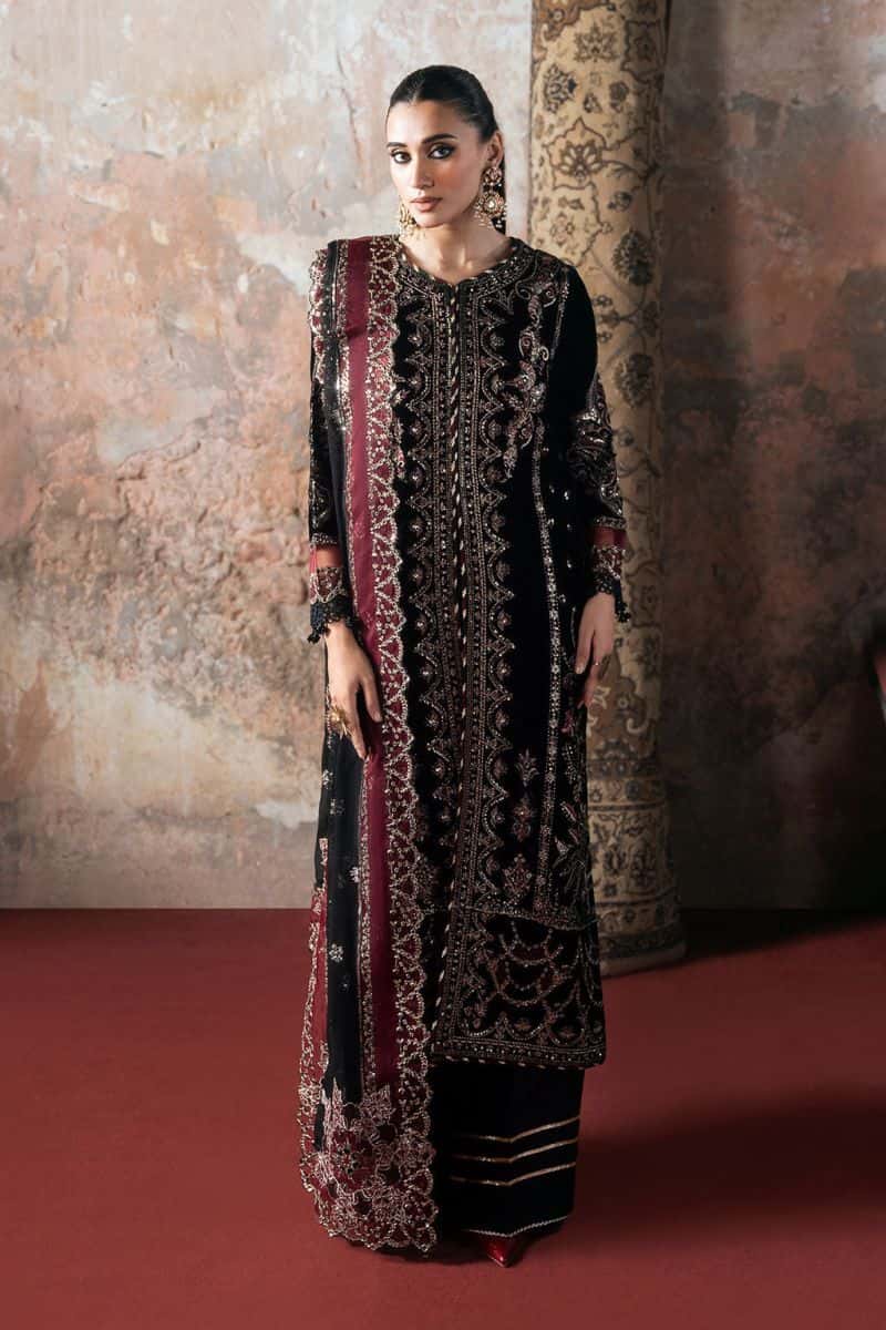 Embroidered Chiffon Unstitched Suit