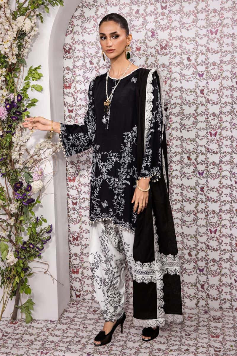 GARDEN GALA – 3PC RAWSILK & PAPERCOTTON PRET GRIP/SILK - alternate view