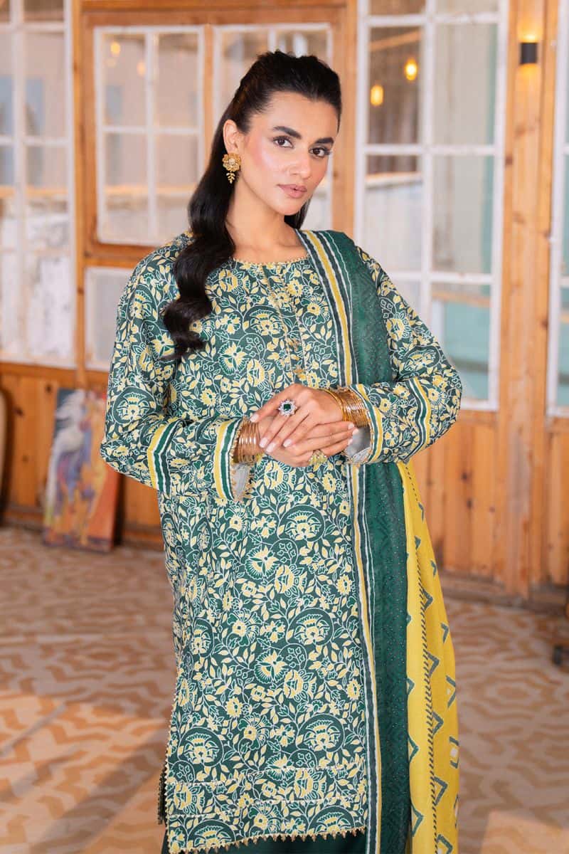 Printed - 2 Pc Lawn Suit (Lawn Dupatta) - alternate view
