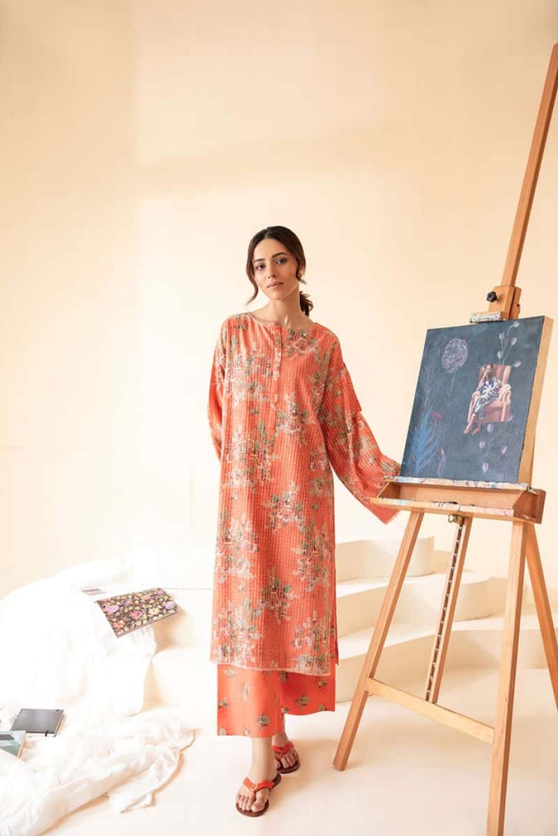 Embroidered Cambric Ready-to-Wear Suit (SNPP-0325)