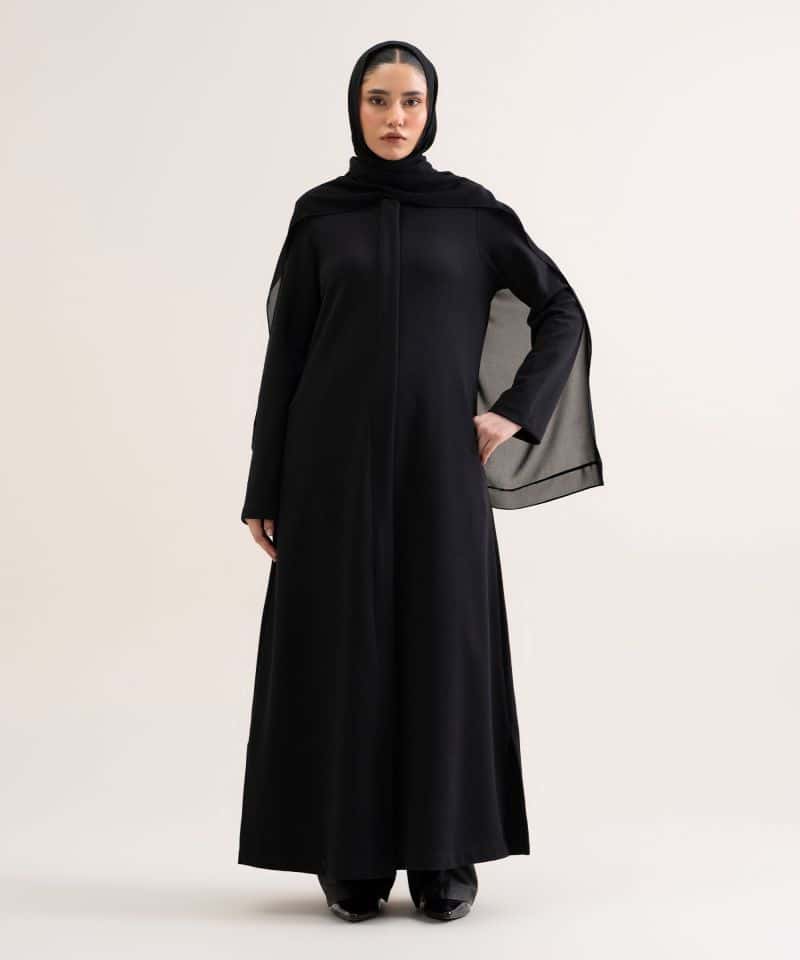 Knit Abaya Set