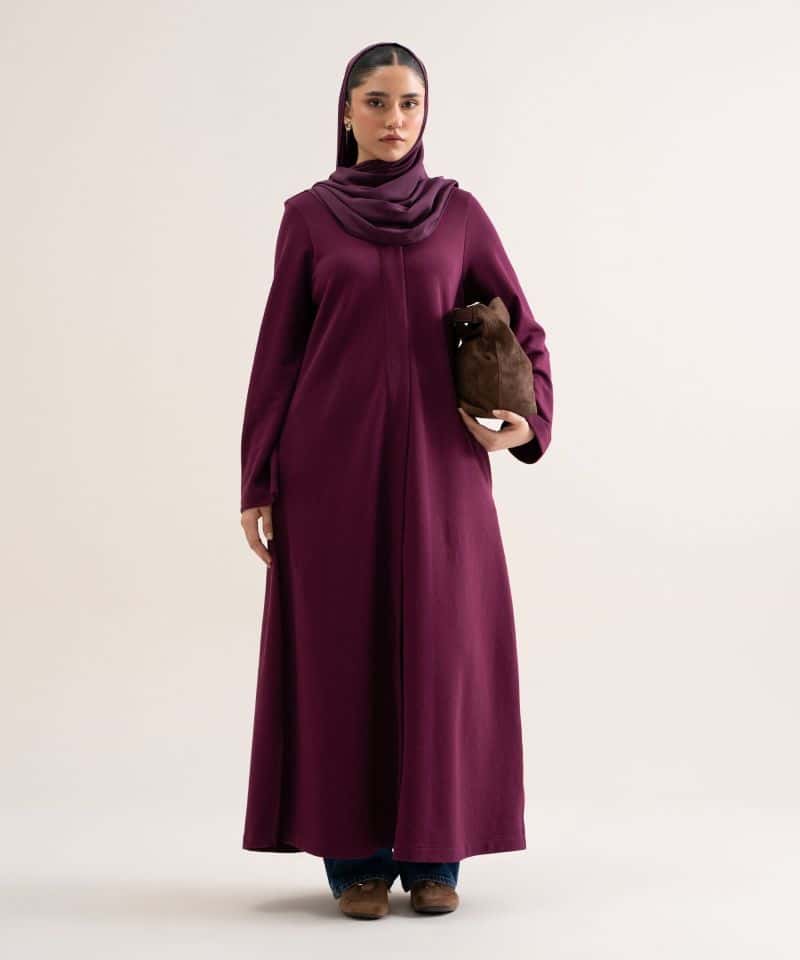 Knit Abaya Set