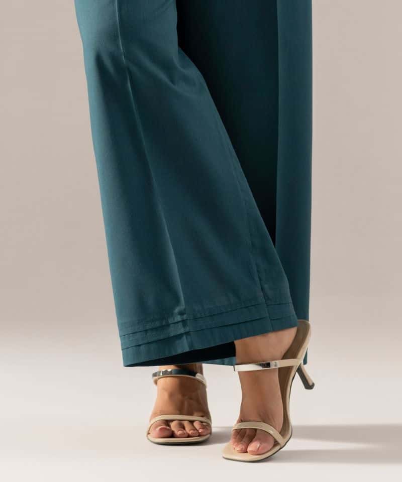 Solid Cotton Viscose Culottes