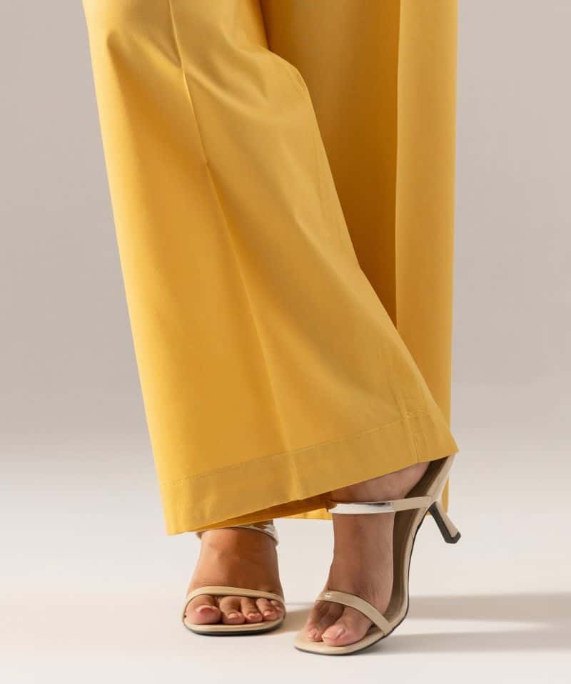 Solid Cotton Viscose Culottes