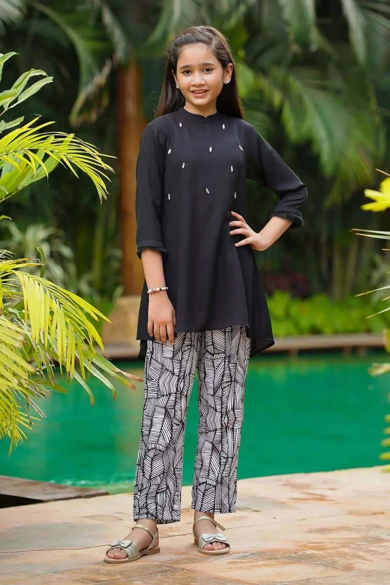Georgette Hand Work 2 Pc Suit