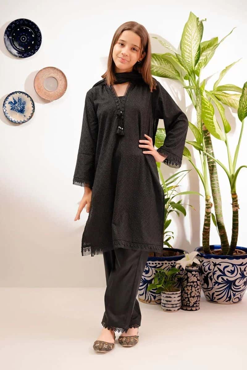 Cotton 3 Pc Suit