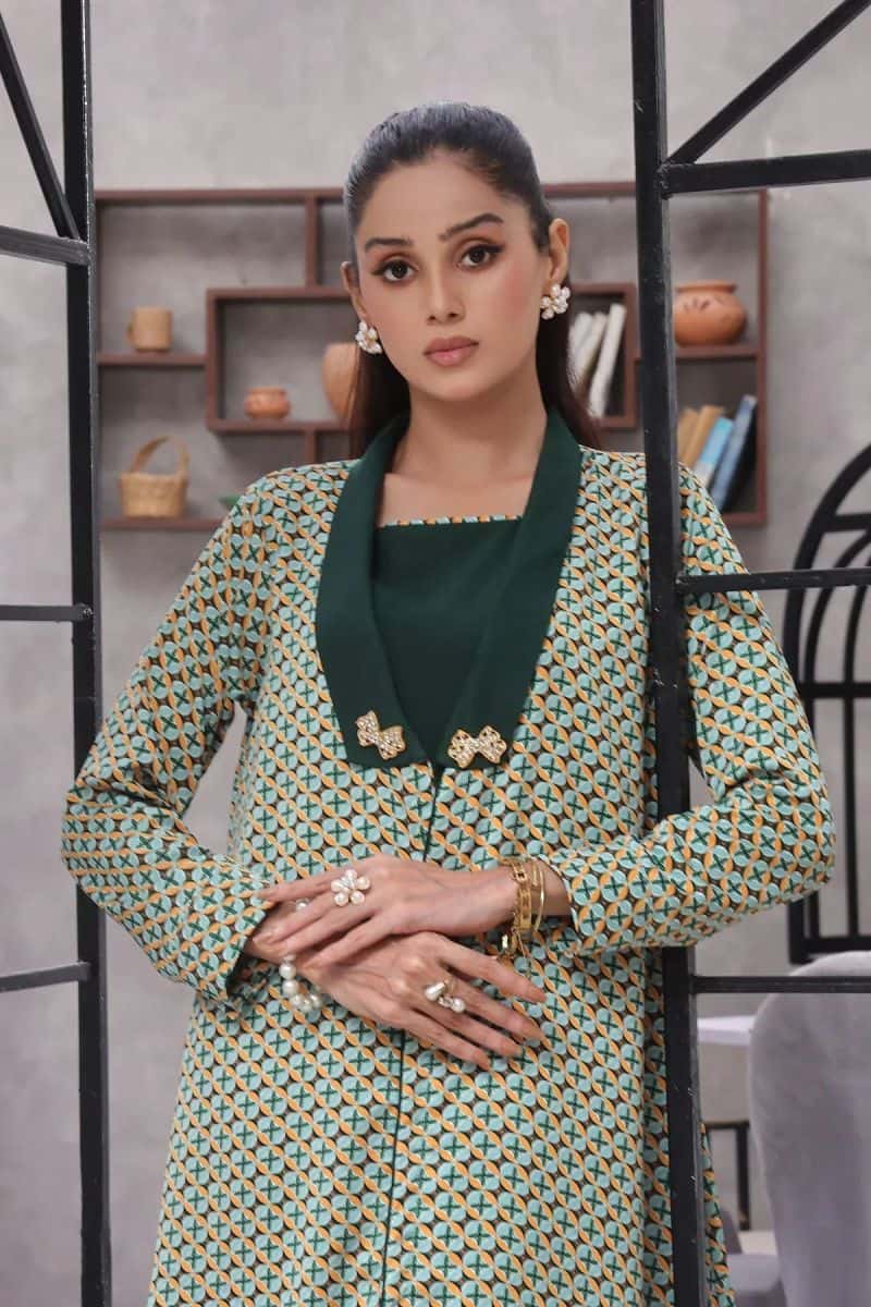 Printed Georgette Womens 2 Pc Suit - alternate view